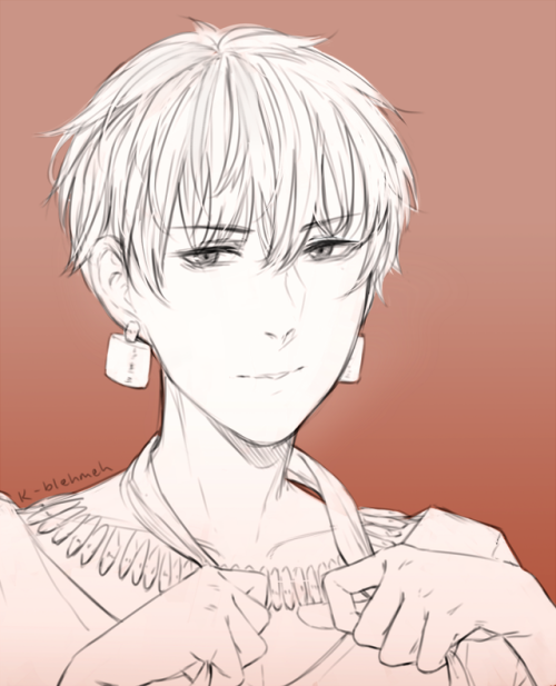 My Gilgamesh (Fate) sketch