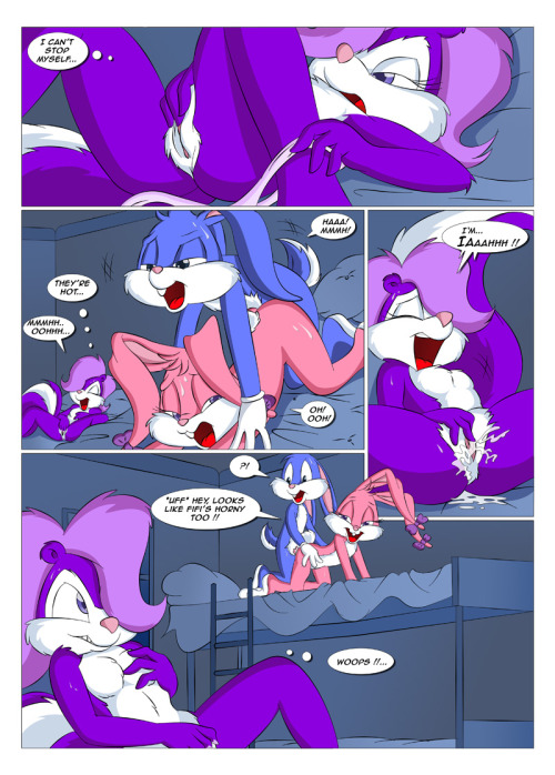 crazydragonlover:    Tiny Toons vacation comic for   sexyfoxy22  [  ½]
