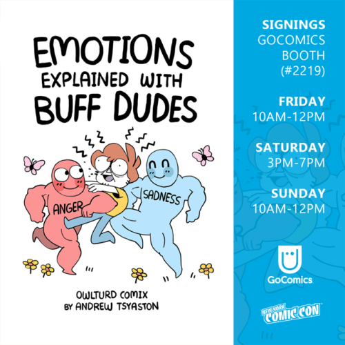 Let’s be awkward together at New York Comic Con.