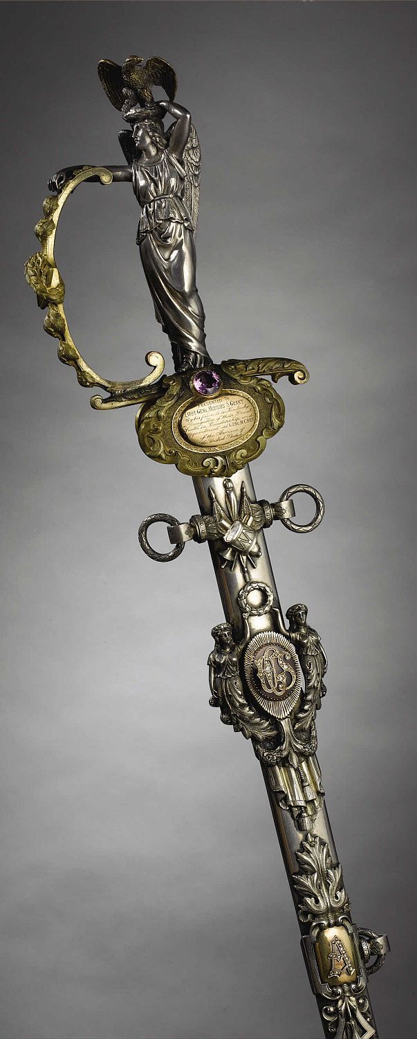 art-of-swords:  General Ulysses S. Grant’s Civil War Presentation Sword as “General