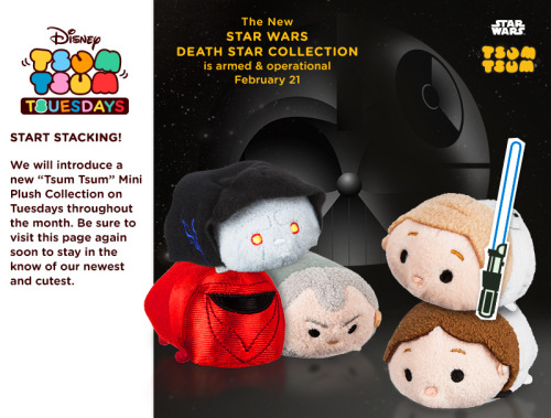 tsumtsumcorner:The next Tsum Tsum Tsuesday release will be another Star Wars Collection! The Death S