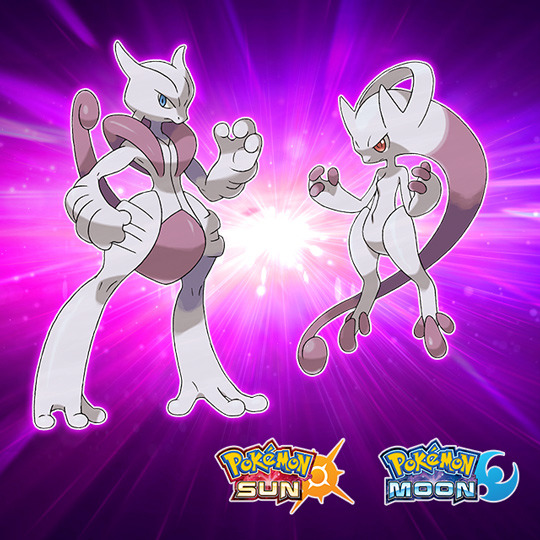 Mega Mewtwo X and Y Become Available in Pokémon Sun and Moon