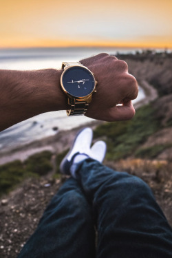 themanliness:  The Gold Chrono from MVMT Watches. Check out all