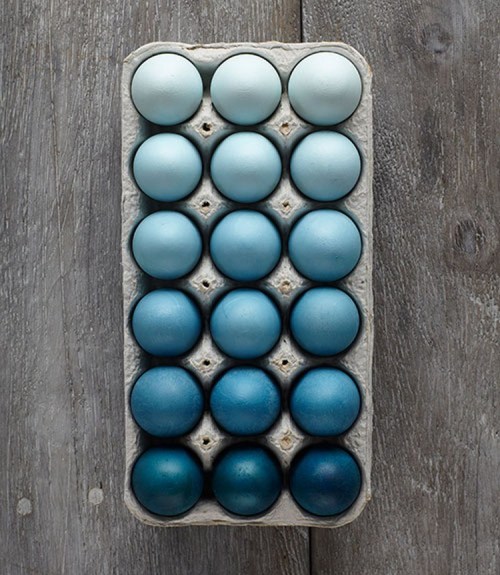 thetypologist:Ombre egg typology.