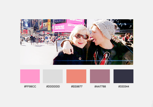sheerauhl-blog:  color palettes; one direction music videos (insp) 