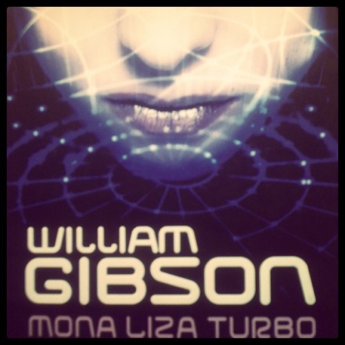 #currentlyreading &ldquo;Mona Lisa Overdrive&rdquo; by William Gibson. Cover by Mariusz Banachowicz 