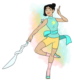 rootbeergoddess:  Another brilliant picture from the fantastic @sephiramy! I think Mulan would love Pearl seeing as how they are both sword users. Please go to @sephiramy‘s blog and check out her comics. Also, consider donating to her pateron.  