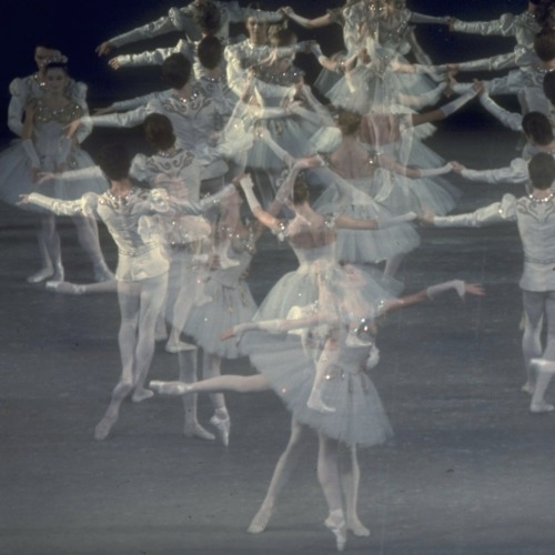 dozydawn:Stroboscopic photographs of the New York City Ballet’s production of Jewels,