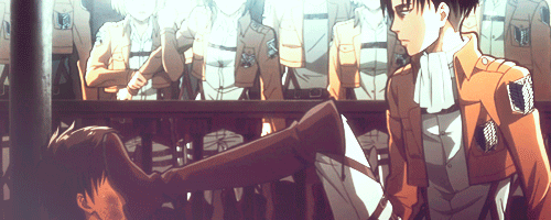 dead-one-deactivated20140622:Eren and Rivaille \\ SNK preview of episode 14