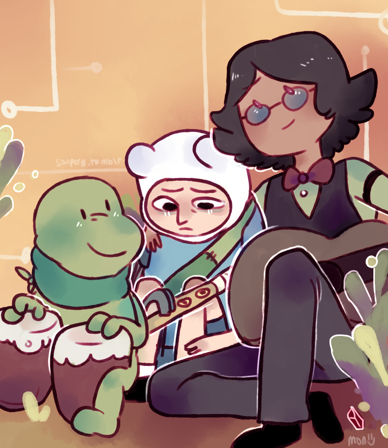 soupery:  somewhere in the multiverse exists the worlds tinest, saddest boyband 