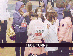 hyukbintv:  Sungyeol x Namjoo; Namjoo dancing with Sungyeol ♥ 