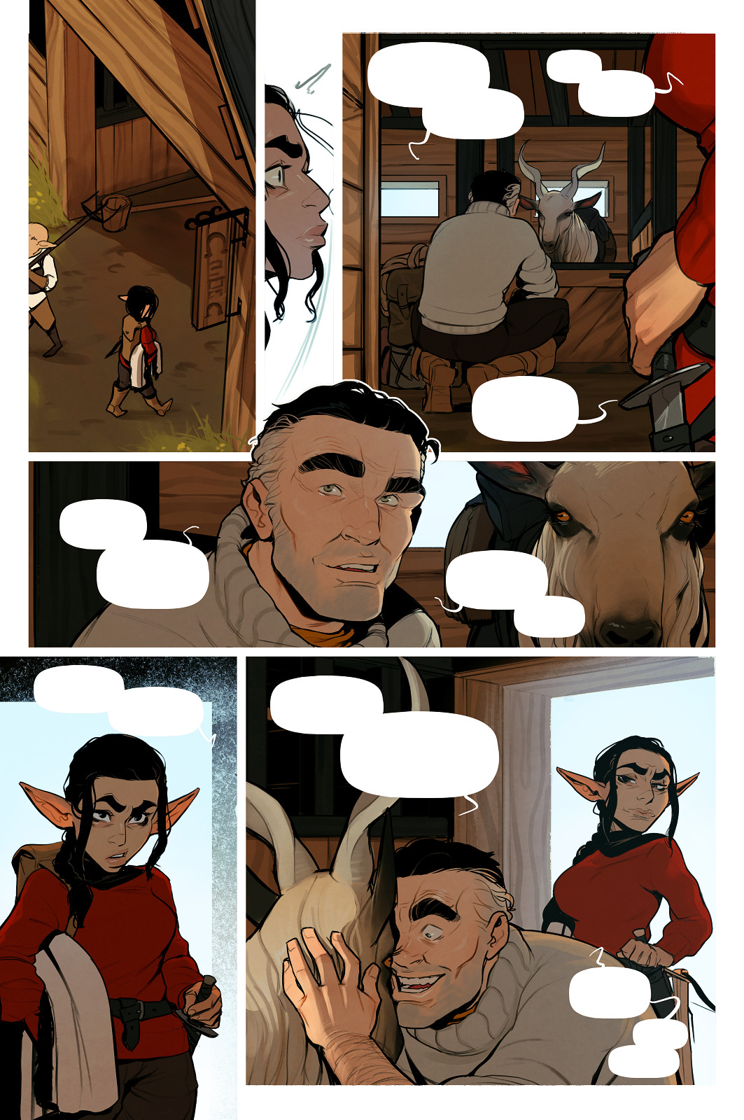 This week’s pages! One more page in this minichapter and we’re back to Alfie