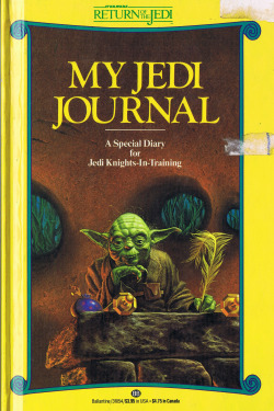 neilcicierega:  I found this awesome JEDI JOURNAL at a flea market. Thought I’d share some scans of its glory. On some of the pages, the author practiced his cursive signature. So I looked up his name, found a match, and this happened:  