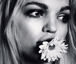 pradaphne:  Unpublished image of Daphne Groeneveld photographed by Lachlan Bailey for Twin Spring/Summer 2013. 