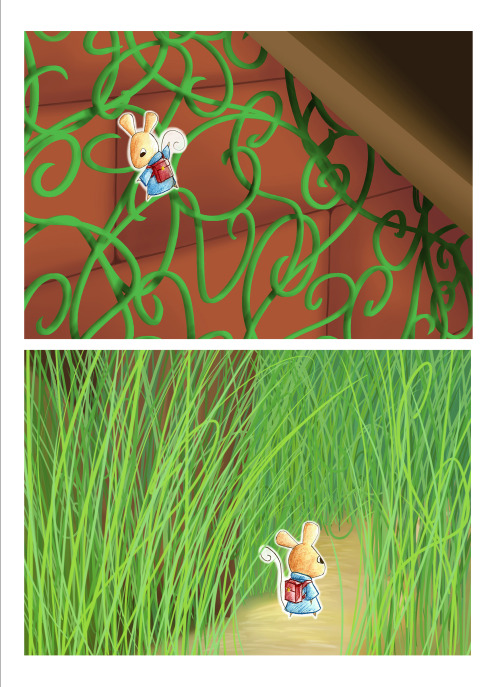 leckicals:Final pages for my illustration project this term, the rest of the story is below the read