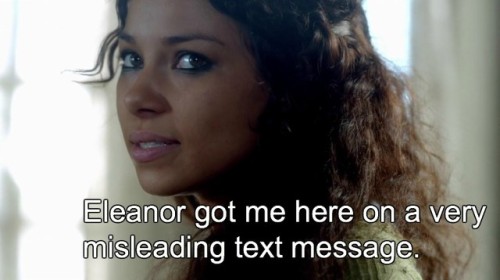 Incorrect Black Sails QuotesJeff: She got me here on a very misleading text message.Annie: Jeff, tec