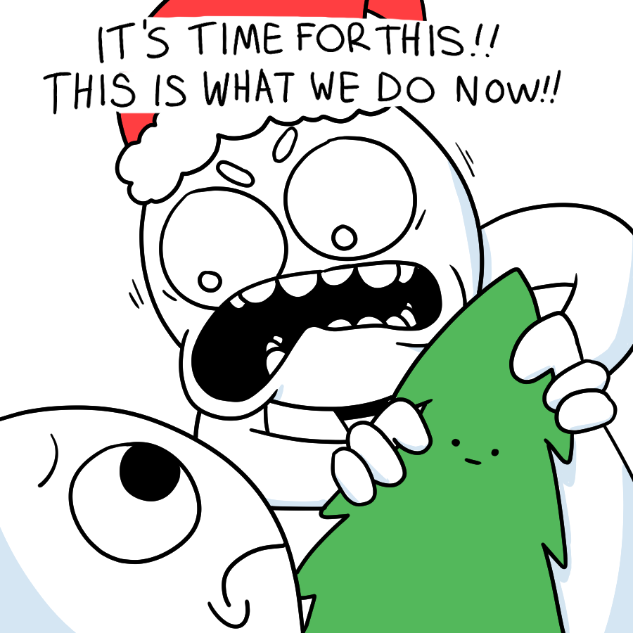 icecreamsandwichcomics: Until next year, Thanksgiving. Full Image - Twitter - Bonus