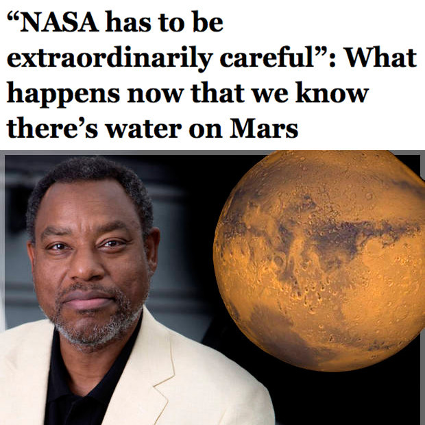 salon:  On Monday, NASA announced evidence of water on Mars – not water in the