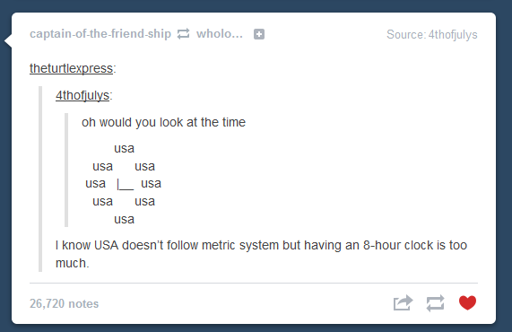 girlyshippings: unicornmunch:  dauntlessoldier:  4th of July posts  the last one