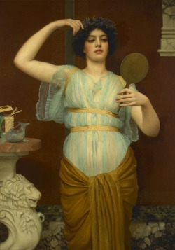 pre-raphaelisme:  Ione by John William Godward.