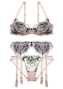 sarahstardusst:  placedeladentelle:Dani by L’Agent by Agent Provocateur / 32-36 A-E  browngirlblues……  Ooooooo this is perfect!!