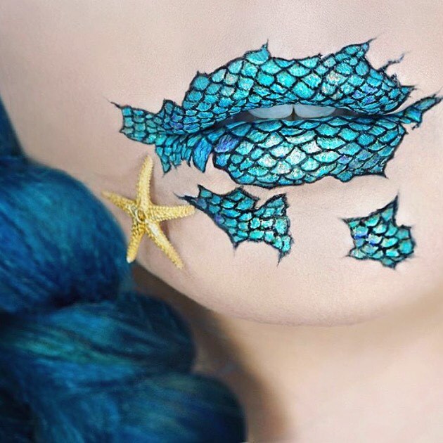 sosuperawesome:  Lip Art by Ryan Kelly on InstagramFollow So Super Awesome on Instagram