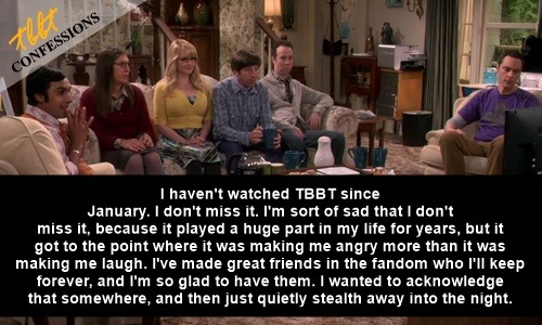 TBBT Confessions