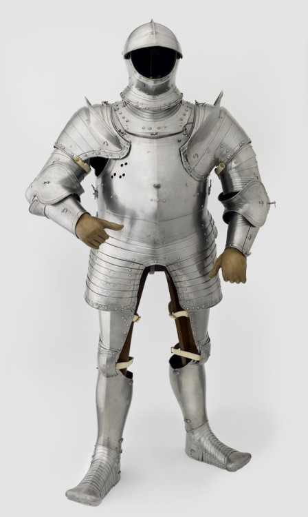 Armor garniture for field and tilt belonging to King Henry VIII of England, circa 1540.from The Roya