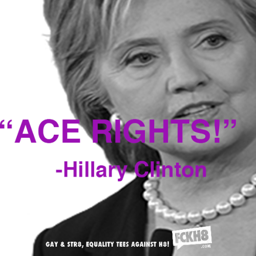 sweetbabyraysgourmetsauces:Asexual Hillary Clinton mood board