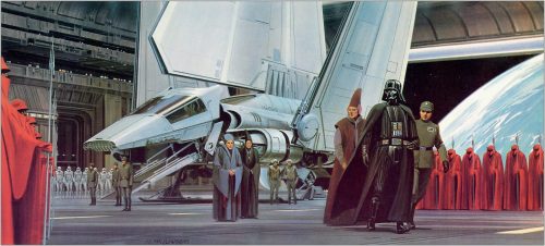 theamazingdigitalart:The amazing concept art of Ralph McQuarrie for Star WarsArtbook: Star Wars Art: