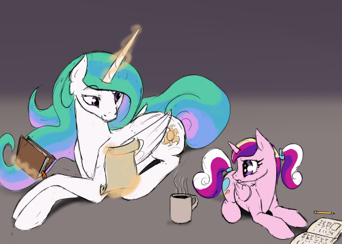 XXX royalsketchbook:Celestia: “I just thought photo