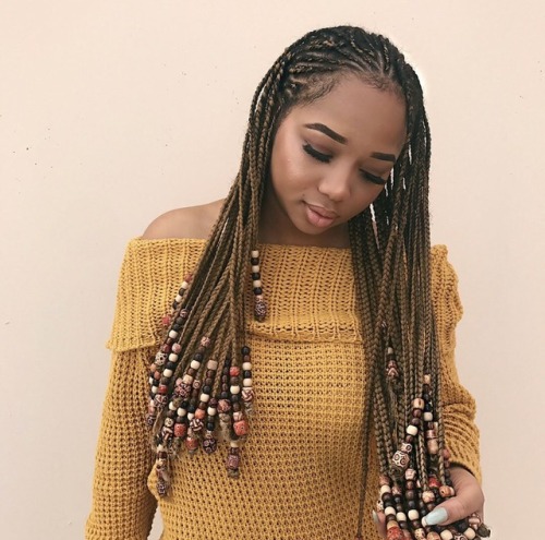 braidsforblackgirls:Who’s trying out one of these looks over the summer ?