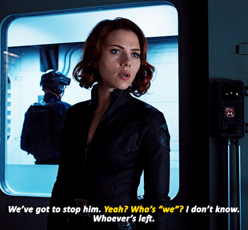 NATASHA ROMANOFF + Choosing To Fight