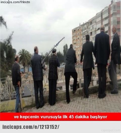 ve kepçenin vuruşuyla ilk...