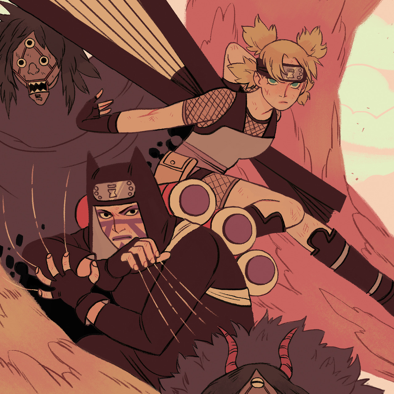sarakipin:A preview of my contribution to the sibzine! Of course I had to draw the