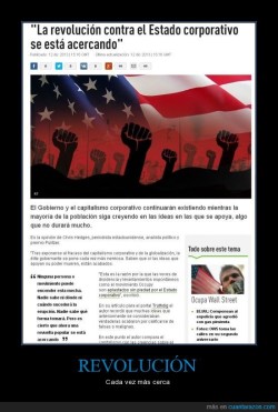 alochucknorris:  REVOLUCIÓN - Cada vez más cerca Visto en Cuanta razón ¿No puedes ver el contenido? Visualiza la publicación original en la web del autor haciendo clic en este enlace.  