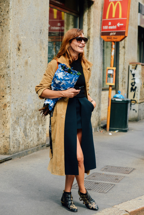 Paris S/S 2015 Fashion Week street style by Tommy Ton