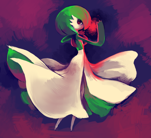 fu11metal: Gardevoir used Shadow Ball by *purplekecleon