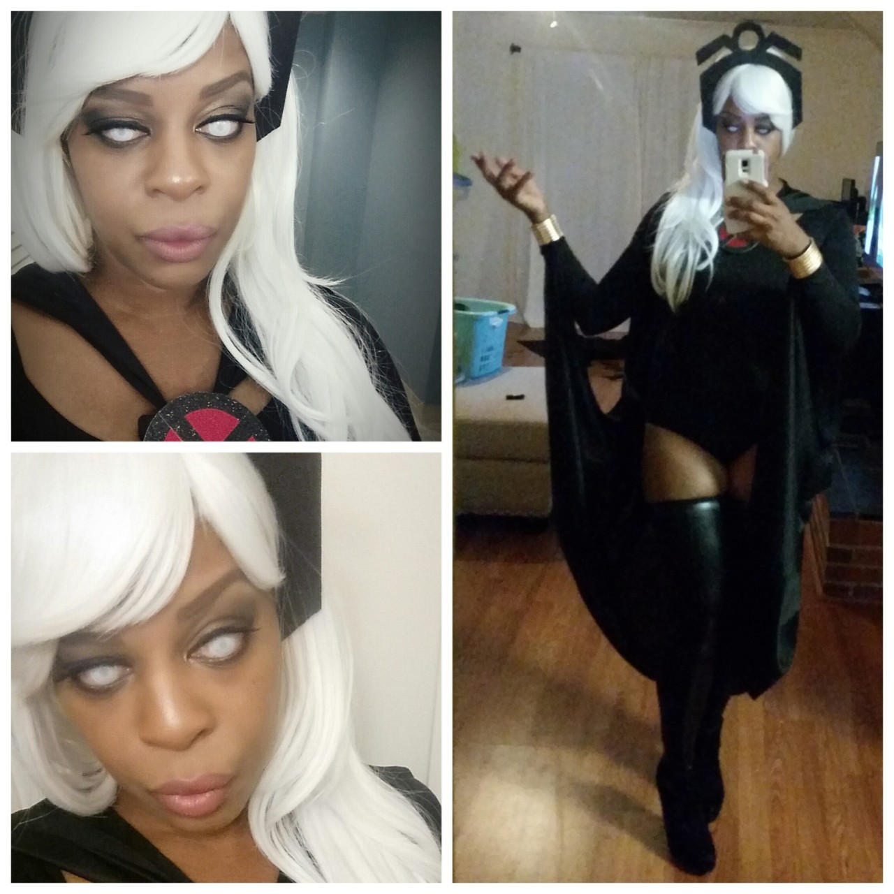 superheroesincolor:  “Channeling my inner superhero/goddess!“Get the Storm comic