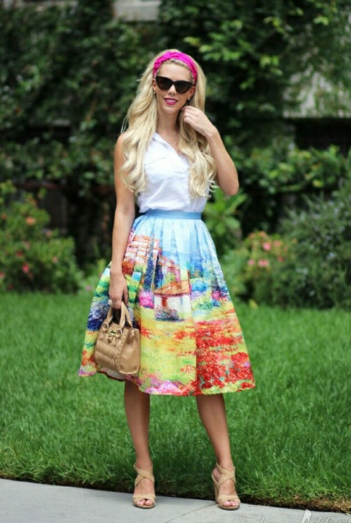 ecstasymodels: ChicWish Midi Skirt Fashion Addict