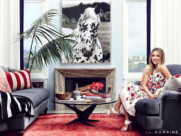 famous friday: Jessica Alba’s gorgeous Guest House / via Domaine - photo Christopher Patey