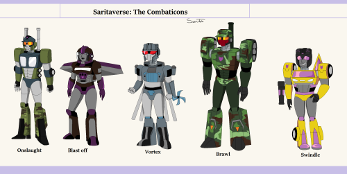 Combaticons (c) Hasbro