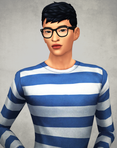 saurussims:Operation MMMS*: 20. Jin Park *Make More Male SimsFind them all here