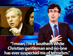 whatwhiteswillneverknow:While I missed Jon Stewart, John Oliver is doing a hell of a job. 