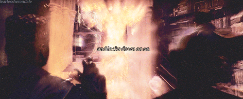 tattooedfour-deactivated2014122:  Fawkes &amp; Dumbledore 
