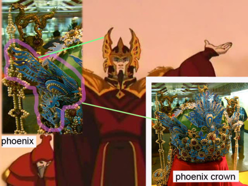 atla-annotated: Phoenix Queen King Ozai Ozai declaring himself ‘Phoenix King’ is suppose