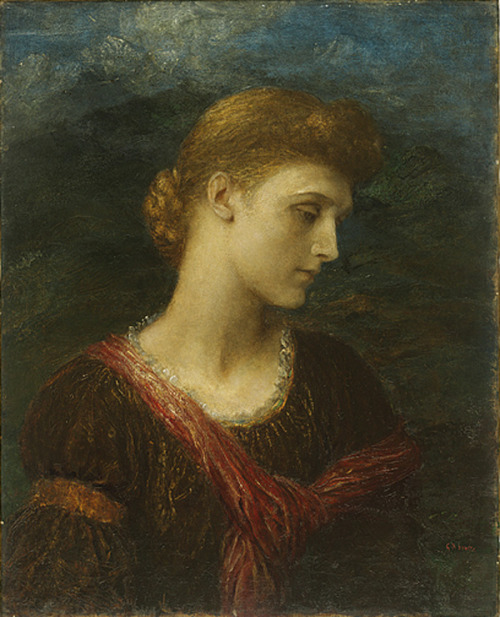 Violet Lindsay, 1881, George Frederick WattsMedium: oil,canvas