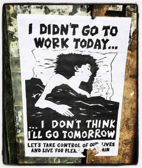 Anarchist posters seen around Sydney in June 2016