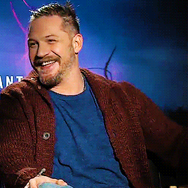 hardyness:  Tom Hardy’s smile appreciation 