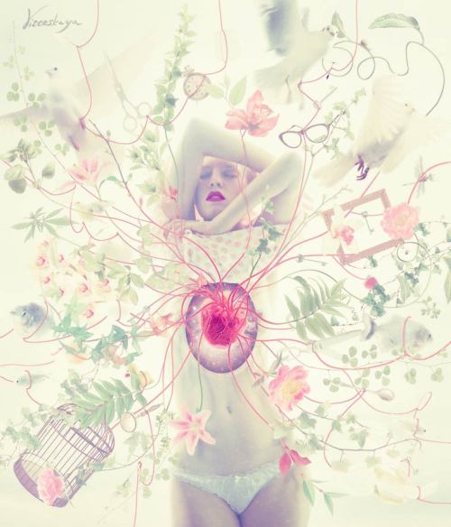 asylum-art-2:   					The captivating photos of Elena VizerskayaThe surreal and captivating photographs of the young Ukrainian photographer Elena Vizerskaya, who leads us into an ethereal universe through her portraits between dream and reality.